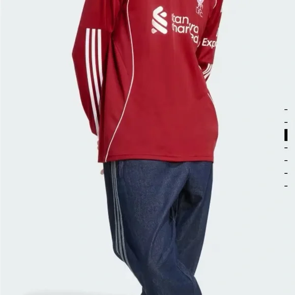 Liverpool FC 25/26 Longsleeve Home Jersey - Picture 3 of 7